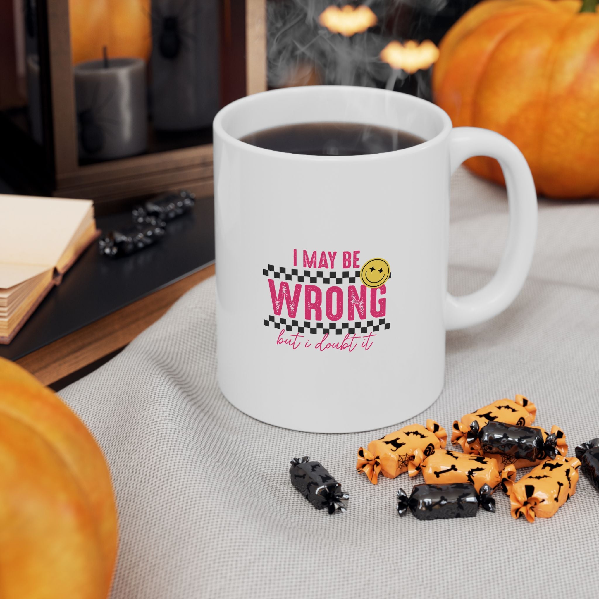 Racing Winner Smiley Face Mug | Ceramic Mug