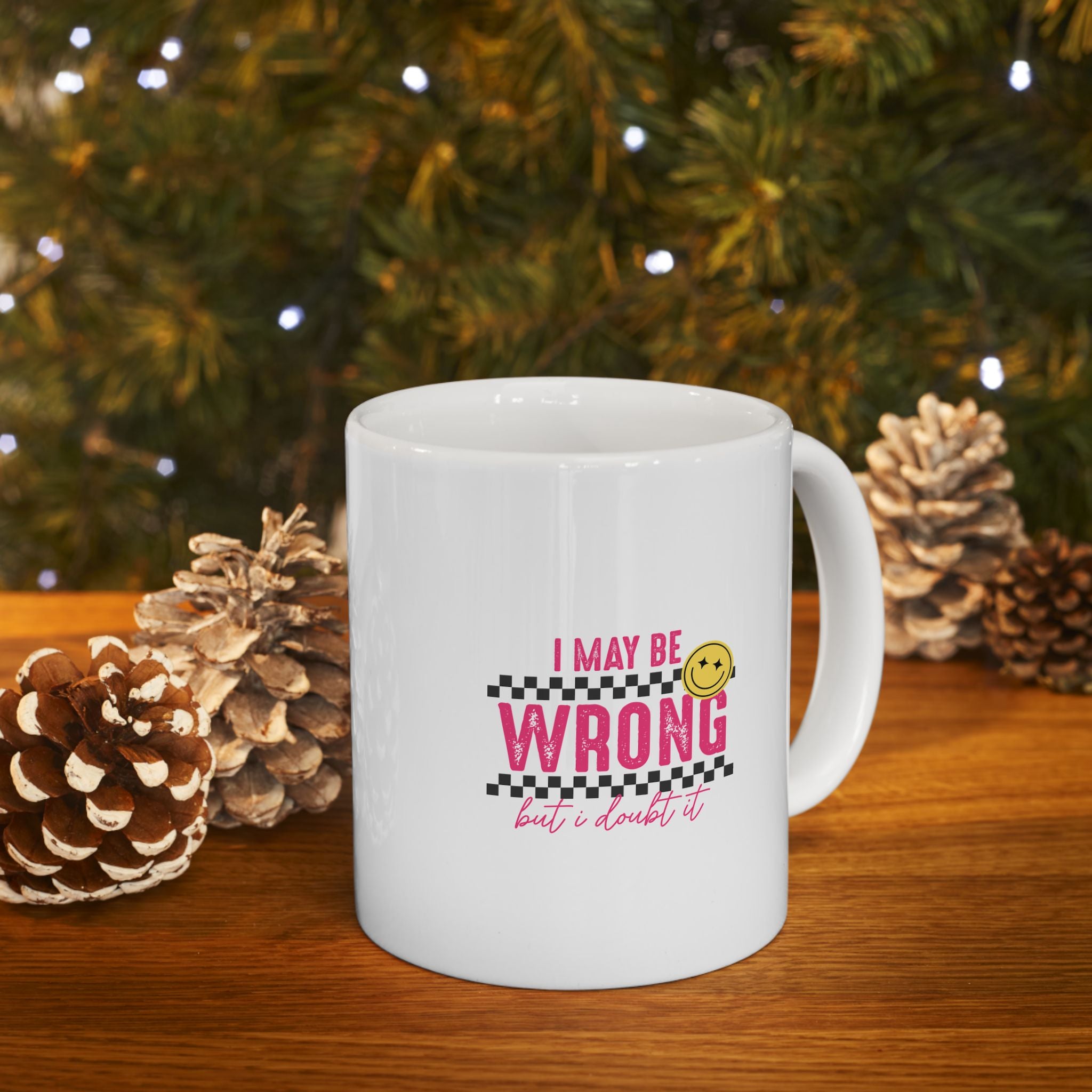 Racing Winner Smiley Face Mug | Ceramic Mug