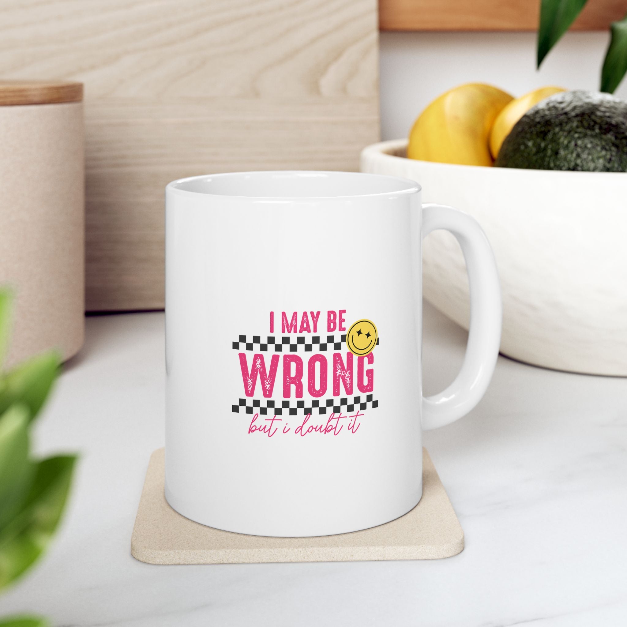 Racing Winner Smiley Face Mug | Ceramic Mug