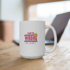 Racing Winner Smiley Face Mug | Ceramic Mug