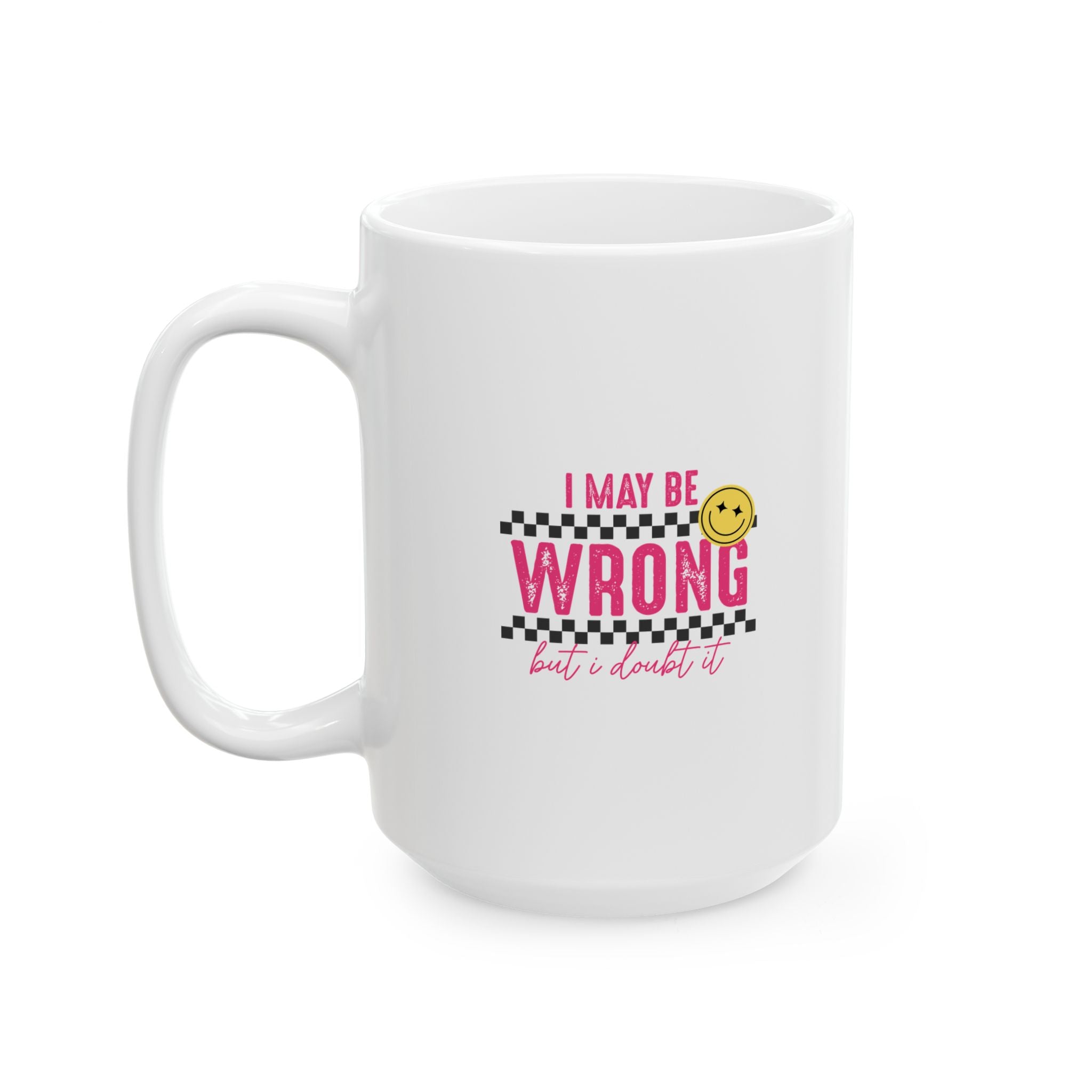 Racing Winner Smiley Face Mug | Ceramic Mug