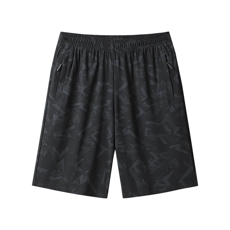 Summer New Korean Version Ice Silk Pants 5-Point Pants Men'S Thin Quick Drying Fashionable Versatile Sports And Casual Shorts