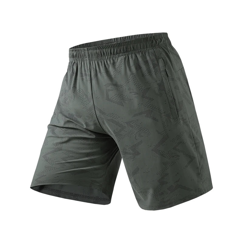 Summer New Korean Version Ice Silk Pants 5-Point Pants Men'S Thin Quick Drying Fashionable Versatile Sports And Casual Shorts