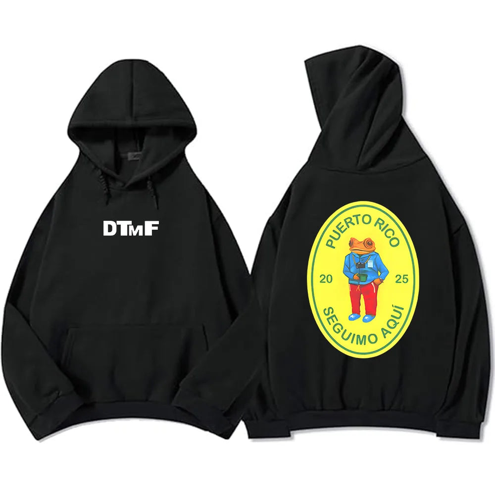 DTMF Debí Tirar Más Fotos New New Album Hoodies Bad Bunny Singer Printing Sweatshirts Men Women Clothing Sudaderas Hombre Male