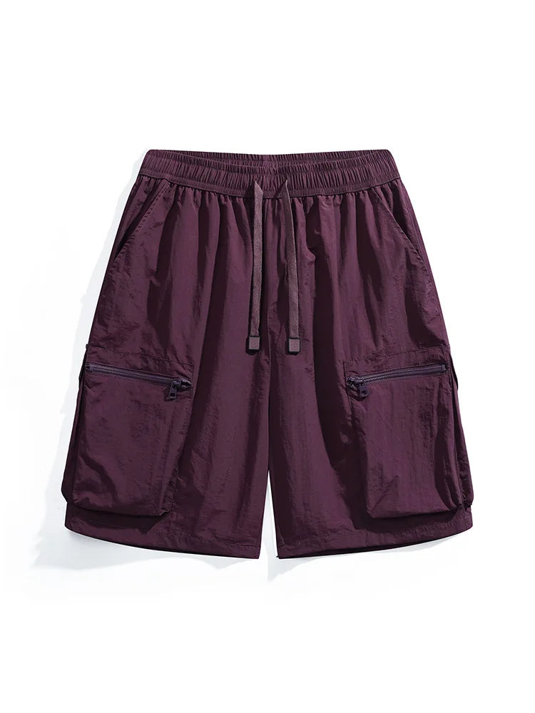 Plus Size 12xl 180kg Ice Cool Short Men Summer Cargo Pants Half Length Oversize Loose 11xl 10xl 9xl Men's Quick Dry Sport Shorts