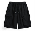 Plus Size 12xl 180kg Ice Cool Short Men Summer Cargo Pants Half Length Oversize Loose 11xl 10xl 9xl Men's Quick Dry Sport Shorts
