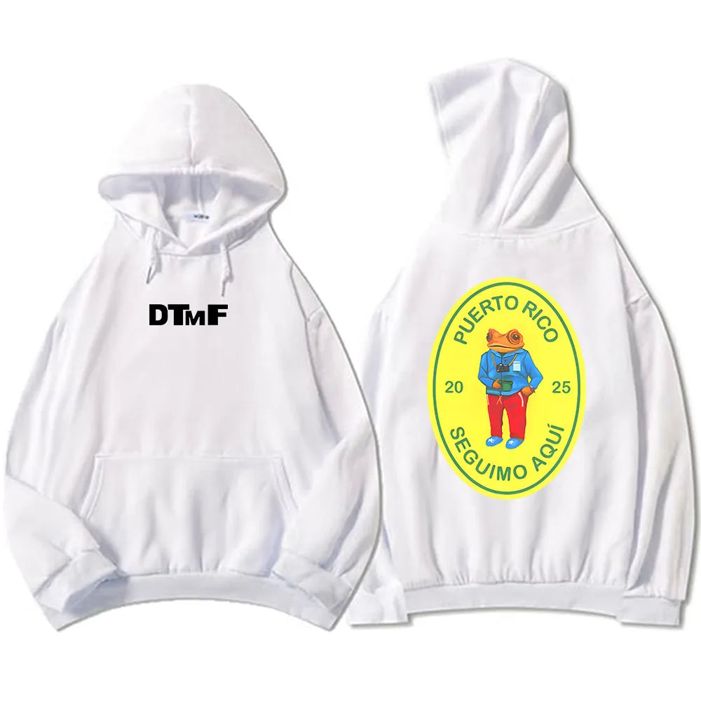 DTMF Debí Tirar Más Fotos New New Album Hoodies Bad Bunny Singer Printing Sweatshirts Men Women Clothing Sudaderas Hombre Male