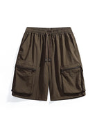 Plus Size 12xl 180kg Ice Cool Short Men Summer Cargo Pants Half Length Oversize Loose 11xl 10xl 9xl Men's Quick Dry Sport Shorts