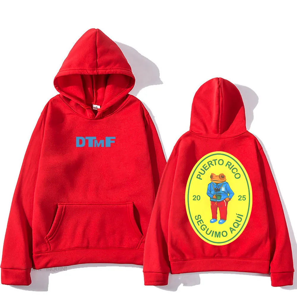 DTMF Debí Tirar Más Fotos New New Album Hoodies Bad Bunny Singer Printing Sweatshirts Men Women Clothing Sudaderas Hombre Male