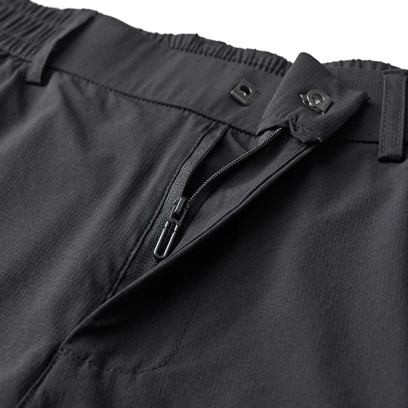 Dress Shorts Men Quick Dry Casual Bermuda Shorts Summer Ice Silk Cooling Business Zipper Fly Formal Shorts Men Work Wear Office