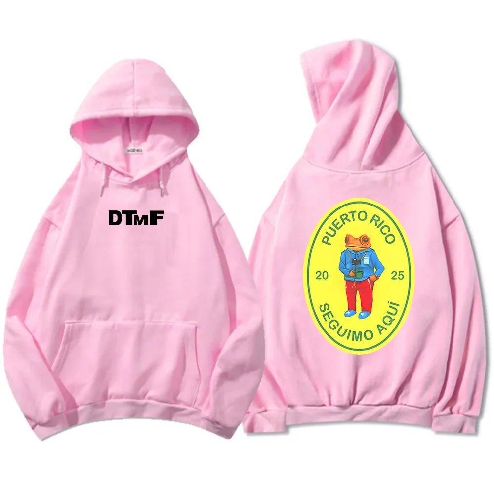 DTMF Debí Tirar Más Fotos New New Album Hoodies Bad Bunny Singer Printing Sweatshirts Men Women Clothing Sudaderas Hombre Male