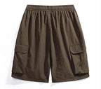 Plus Size 12xl 180kg Ice Cool Short Men Summer Cargo Pants Half Length Oversize Loose 11xl 10xl 9xl Men's Quick Dry Sport Shorts