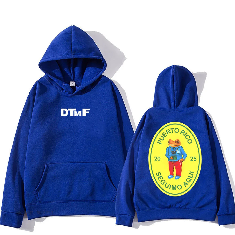 DTMF Debí Tirar Más Fotos New New Album Hoodies Bad Bunny Singer Printing Sweatshirts Men Women Clothing Sudaderas Hombre Male