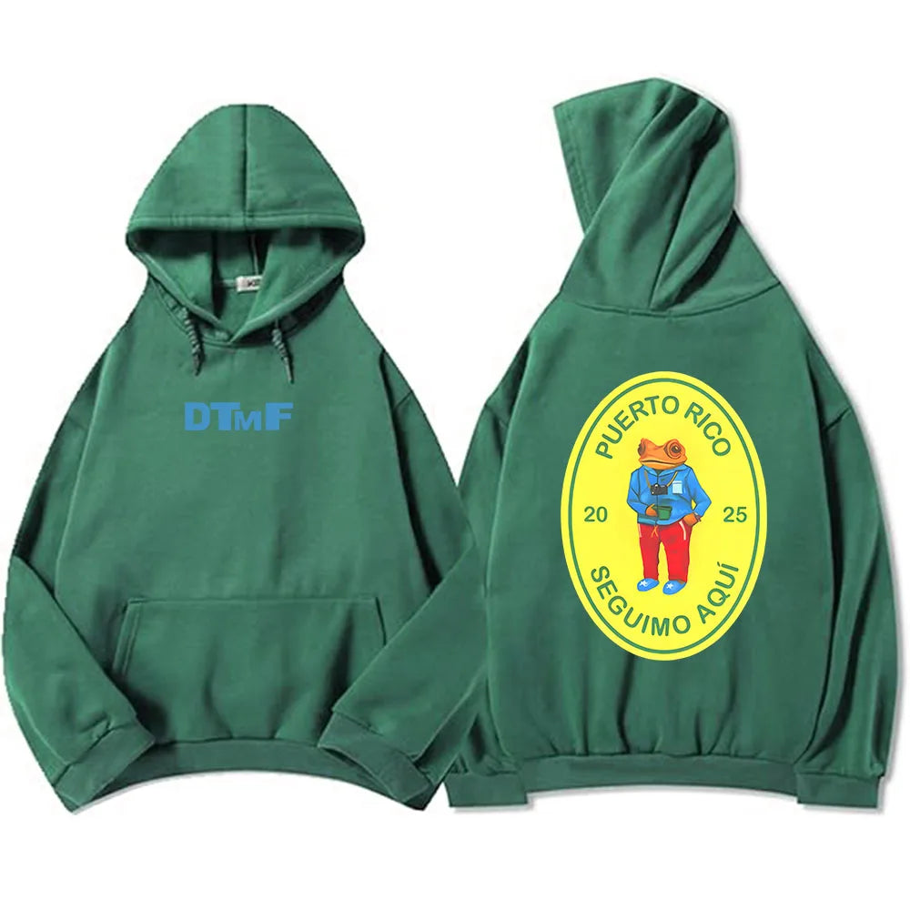 DTMF Debí Tirar Más Fotos New New Album Hoodies Bad Bunny Singer Printing Sweatshirts Men Women Clothing Sudaderas Hombre Male