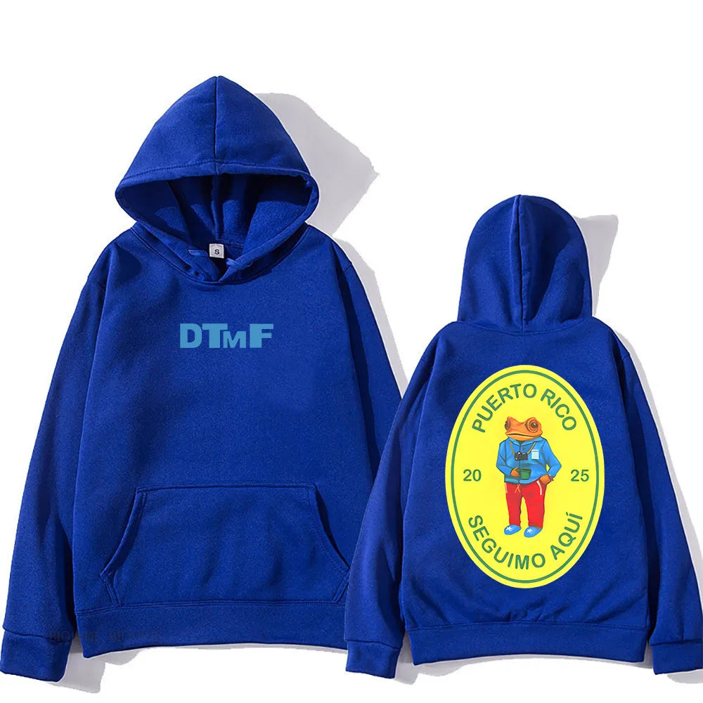 DTMF Debí Tirar Más Fotos New New Album Hoodies Bad Bunny Singer Printing Sweatshirts Men Women Clothing Sudaderas Hombre Male