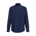 CHCH New Men's Shirt Long Sleeve Button Down Social Business Casual Solid Color Shirts for Men