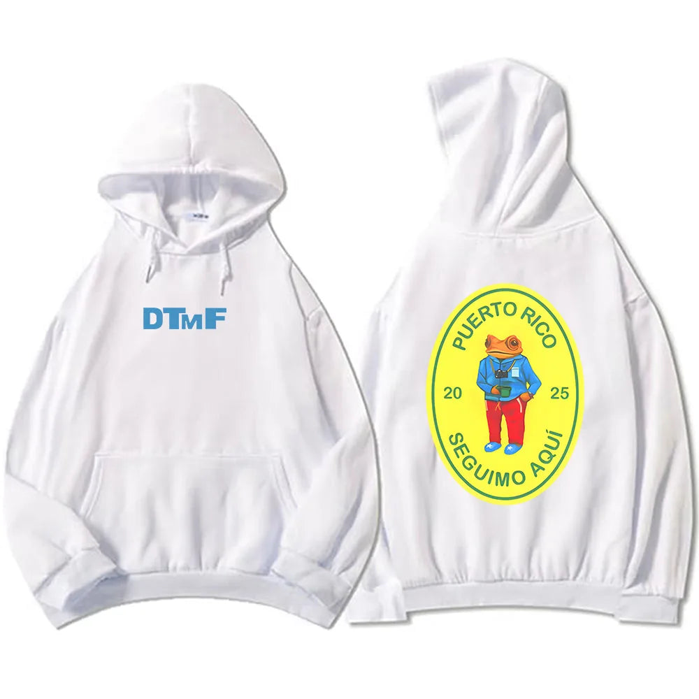 DTMF Debí Tirar Más Fotos New New Album Hoodies Bad Bunny Singer Printing Sweatshirts Men Women Clothing Sudaderas Hombre Male