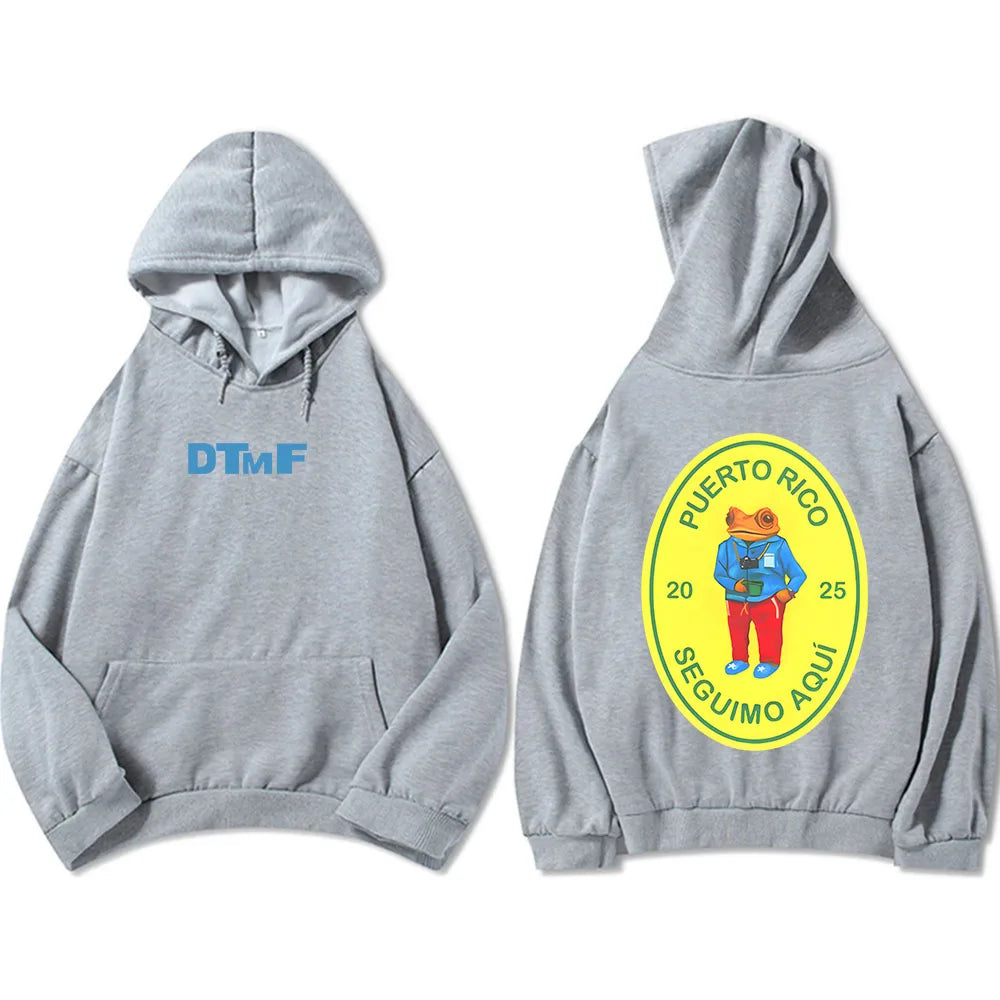 DTMF Debí Tirar Más Fotos New New Album Hoodies Bad Bunny Singer Printing Sweatshirts Men Women Clothing Sudaderas Hombre Male