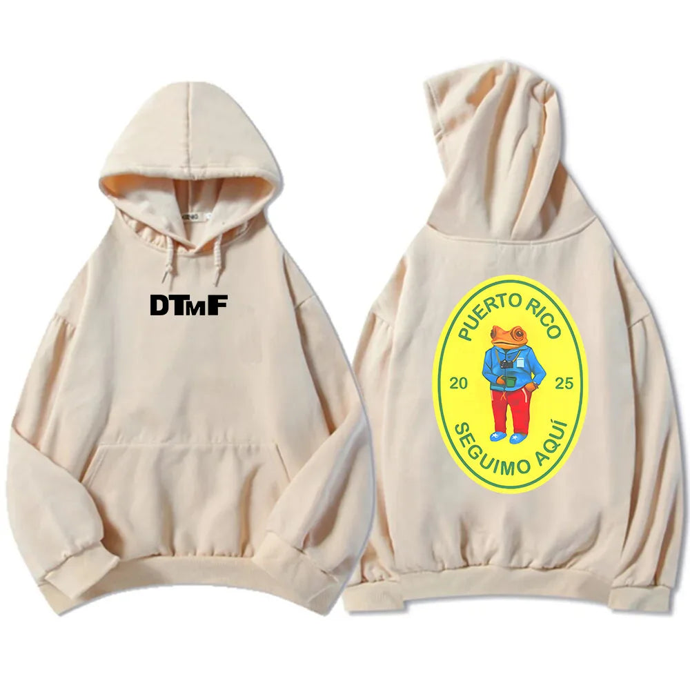 DTMF Debí Tirar Más Fotos New New Album Hoodies Bad Bunny Singer Printing Sweatshirts Men Women Clothing Sudaderas Hombre Male
