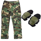 Gen3 Outdoor Tactical Pants Men Clothing Combat Pants +Knee Pads Airsoft Trousers Green Hunting Pants Elasticity Wear-resisting