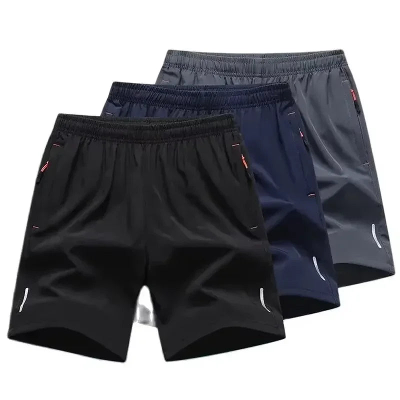 Shorts for men's popular casual pants, men's ice silk pants, sports casual pants, high-quality trendy pants, quick drying pants,