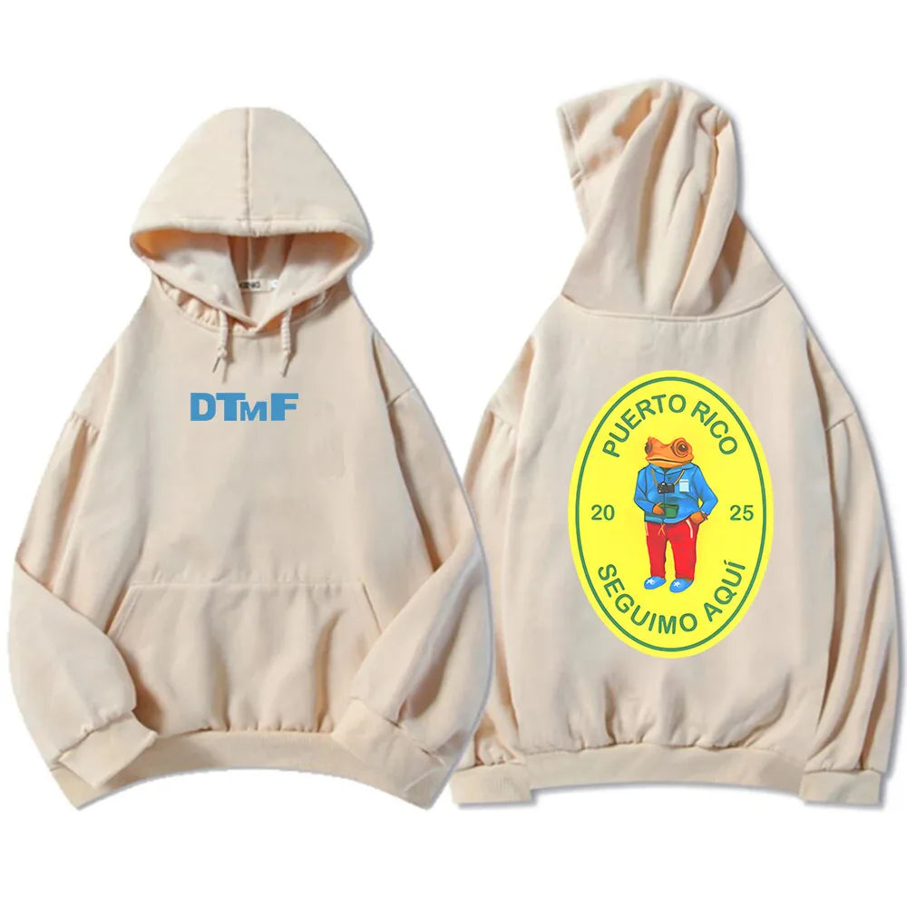 DTMF Debí Tirar Más Fotos New New Album Hoodies Bad Bunny Singer Printing Sweatshirts Men Women Clothing Sudaderas Hombre Male