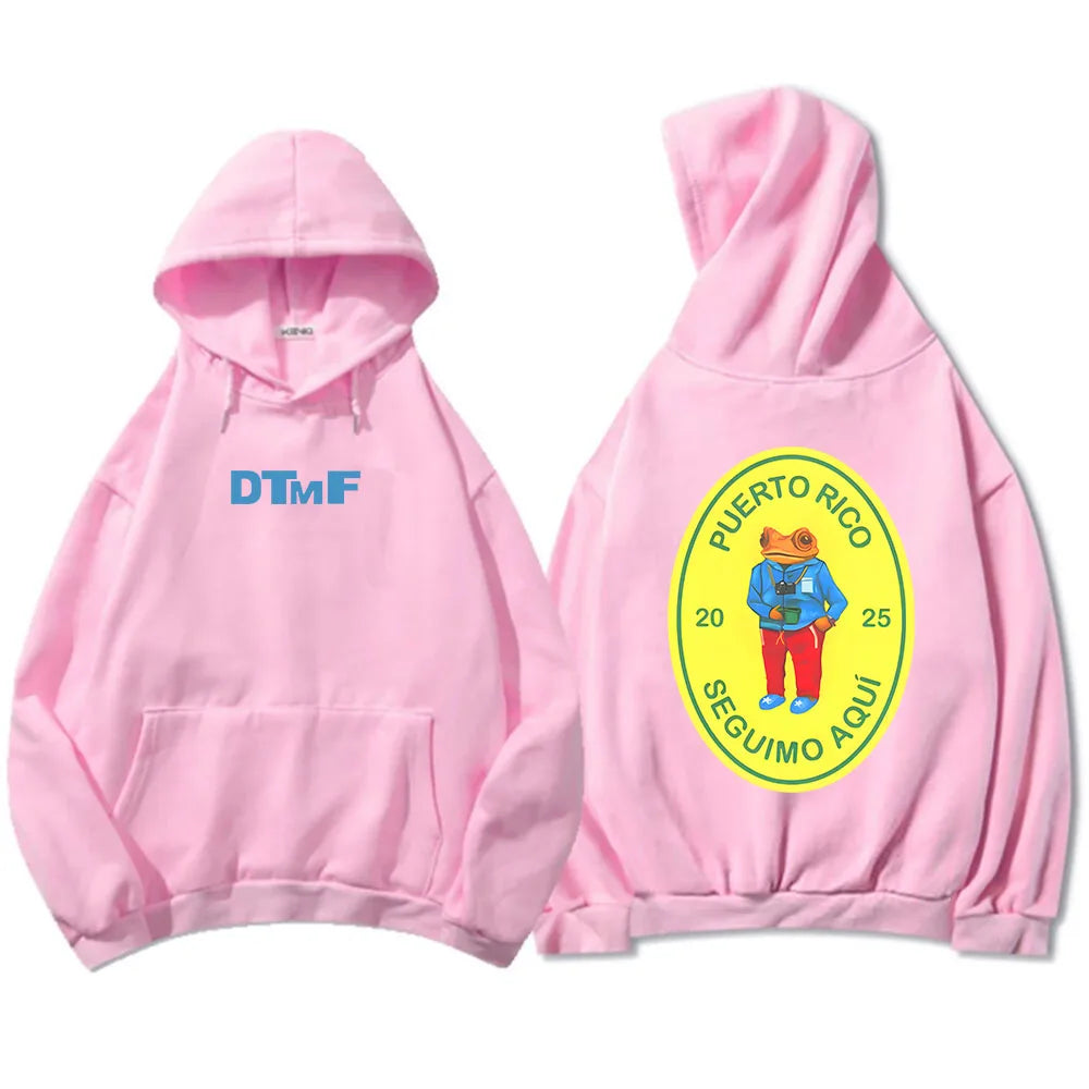 DTMF Debí Tirar Más Fotos New New Album Hoodies Bad Bunny Singer Printing Sweatshirts Men Women Clothing Sudaderas Hombre Male