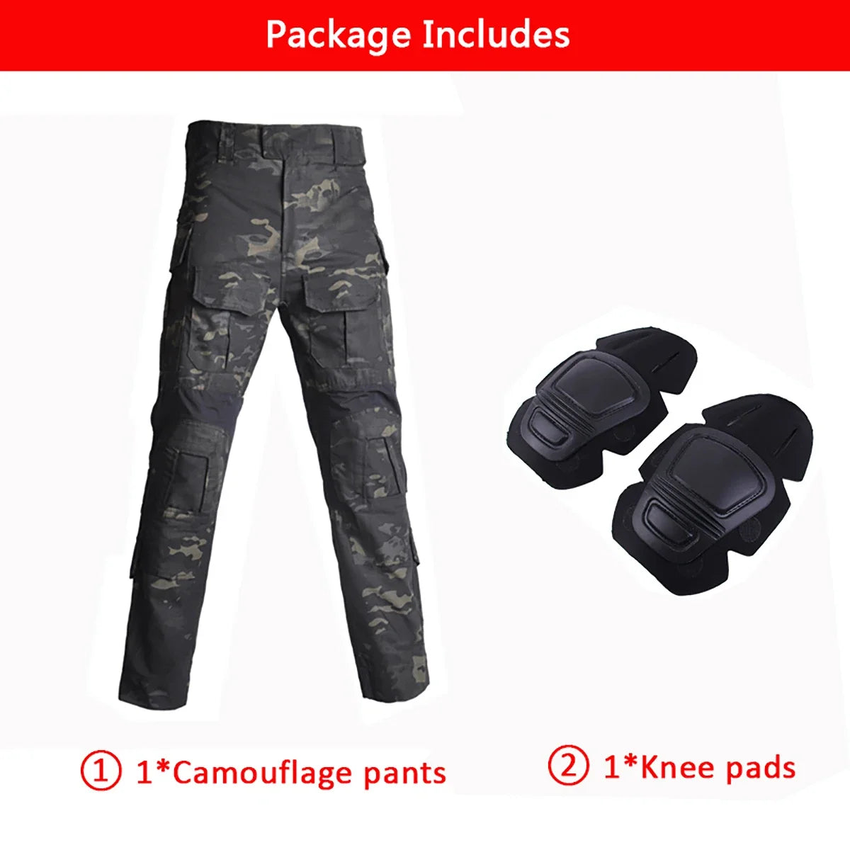 Gen3 Outdoor Tactical Pants Men Clothing Combat Pants +Knee Pads Airsoft Trousers Green Hunting Pants Elasticity Wear-resisting
